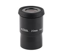 20mm Plossl Eyepiece, Achromatic Telescope Lens for Moon and Star Cluster Observations, with Soft Rubber, 1.25inch Eyepiece Port, Shielded From Dust and Moisture, Suitable for