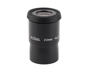 20mm Plossl Eyepiece, Achromatic Telescope Lens for Moon and Star Cluster Observations, with Soft Rubber, 1.25inch Eyepiece Port, Shielded From Dust and Moisture, Suitable for