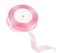 20mm Purple Pink Organza Ribbon 45M for Gift Wrapping, Hair Bow, Christmas, Cake, Wedding, DIY Crafts, Car Decoration - Chiffon Thick Ribbon