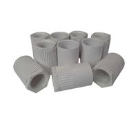 20mm PVC Female Conduit Adaptor White - Pack of 10