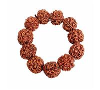 20mm Rudraksha Bodhi Beads Tibet Buddhist 11 Prayer Beads Amulet Bracelet