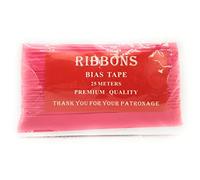 20mm Satin BIAS Binding Available in 24 Colours 23 METRES ROLL by MNJ-TRIMMINGS (Shocking Pink)