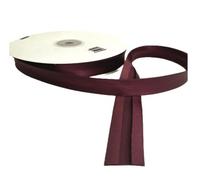 20mm Satin Bias Binding Bias Tape for Piping Hemming Binding Seams Finishing Raw Edges Variations of Color for DIY Garment and Trimming Sewing Apparel Decoration (Burgundy, 10Meter)