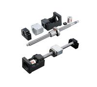 20mm SFU2005 SFU2010 Ballscrew Set + HM15-86 Integrated electronic starter + BF15 Support + DSG20 Nut Housing + LF30X40 Coupling(SFU2005 for NAME34,800mm)