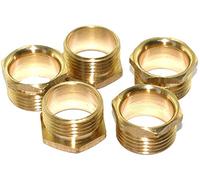 20mm Short Brass Male Bush | Conduit Boxes and Accessories | Multi Option Listing Qty 1,2,10,20 (20)