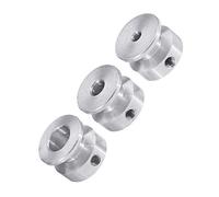 20MM Single Groove Pulley 4/5/6/8/10MM Fixed Bore Pulley Wheel for Motor Shaft 6MM Belt (6mm)