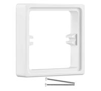 20mm Single Socket Spacer Plate - ABS Light Switch Spacer for Uneven Walls - Electrical Socket Spacer for DIY & Home Renovation