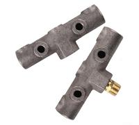 20mm Six Way Air Compressor Bracket with Multiple Thread Options for Pressure Gauges, Switches, and Exhaust Valves (Ness 20MM )