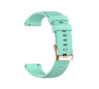20mm Soft Silicone Quick disassembly Watch Strap Fit for Garmin Vivoactive 3/Venu 2 plus/Forerunner 245 645 55(Teal,For Garmin Venu)