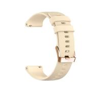 20mm Soft Silicone Quick disassembly Watch Strap Fit for Garmin Vivoactive 3/Venu 2 plus/Forerunner 245 645 55(Beige,For Vivomove HR)
