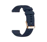 20mm Soft Silicone Quick disassembly Watch Strap Fit for Garmin Vivoactive 3/Venu 2 plus/Forerunner 245 645 55(Midnight blue,For Vivoactive 3)
