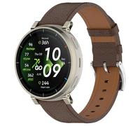 20mm Strap for Amazfit Cheetah 2 Pro/Active 3 Premium/Active 2S/Active 2/GTR mini/GTS 4 mini/GTS 4/GTS 3 Watch Band, Leather Bracelet for Amazfit Bip 3/Bip 3 Pro/T-Rex 3 Pro 44mm Strap，Dark Brown