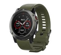 20mm strap For Garmin Approach S70 D2 Delta Descent Mk2S Mk3 Mk3i X50i epix Pro (Gen 2) fenix 5S 5S Plus 6S 6S 7S Pro Solar Sapphire Instinct 2S E Quick Release Silicone Wrist Band (Army Green)