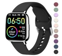 20mm Strap for Smartwatch P32 Glory Fit 1.69 inch Motast P32/ Nerunsa P32B /P36 E /P32E, Soft Silicone Replacement Sport Wristband for P32E P22D/Rinsmola P22D/iporachx P22B