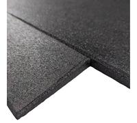 (20mm Thick) Gym Mat Edge Finishing Strip - 50cm Long - Rubber Crumb