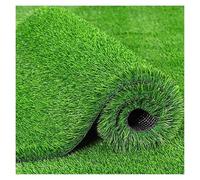 20mm Thick Realistic Artificial Grass Turf with Drainage Holes - Premium Fake Lawn Mat for Garden, Patio, Balcony, Yard & Outdoor Areas(3.3x26.2 ft)