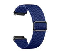 20mm Watch Strap Compatible with Samsung Garmin - Nylon Straps for Galaxy Watch 7 Strap 6 5 4 40mm 44mm - Sport Band for Garmin Vivoactive 5 3 Samsung 6 4 Classic FE Active 2 for Men Women, Blue
