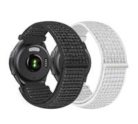 20mm Watch Straps Compatible with Garmin Forerunner 55/570 42mm/158/165/645/245 Music/Garmin Vivoactive 6/Vivoactive 5/3/Garmin Venu/Venu Sq 2 Men Women, Sport Nylon Band for Amazfit Active 2/Active