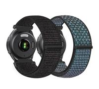 20mm Watch Straps Compatible with Garmin Forerunner 55/70/158/165/170/245/645/570 42mm/Garmin Vivoactive 6/Vivoactive 5/3/Venu Sq 2, Men Women Sport Nylon Band for Amazfit Active 3 Premium/2/Active