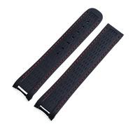20mm Watchband Curved End Silicone Rubber Watch band For Omega Strap Seamaster 300 AQUA TERRA AT150 Ultra Light 8900 Buckle