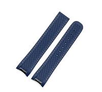 20mm Watchband Curved End Silicone Watch Band With Metal Fit For Omega Rubber Strap Seamaster 300 AQUA TERRA AT150 8900 Tools watch strap Full of stars