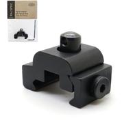 20mm Weaver Picatinny Rail Bipod Adapter Mount with Rifle Sling Swivel Stud Compatible with Harris Bipods