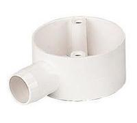 20MM White Pvc Conduit Stop End Terminal Box