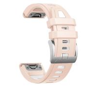 20mm Woman Silicone Band Fit for Garmin Fenix 8 43/7S/6S Pro/5S Plus/Epix Pro/Gen 2 42(11 KahakiW S)
