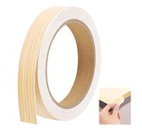20mm X 10m Edging Strip Melamine Edge Banding Self-Adhesive Furniture Edging Strip Stick Edging Veneer Tape for Furniture Restoration, Cabinet Repair,Wooden Panels (Ash Woodgrain)