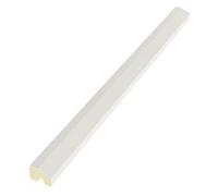 20mm x 15mm Chamfered Bead uPVC Architrave Trim (2.5m) - White