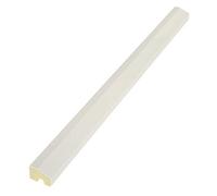 20mm x 15mm Chamfered Bead uPVC Architrave Trim (2.5m) - White Ash