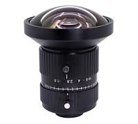 20MP 1.1" 6mm f/1.8 Manual Lris and Focus Industrial Lens for High Resolution C-Mount Machine Vision Cameras