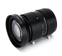 20MP 1.1" 8mm f/1.4 Manual Lris and Focus Industrial Lens for High Resolution C-Mount Machine Vision Cameras