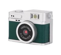 20MP 1080P Small Digital Camera with 0.96in Screen for Taking Photos, Cycling, Mountain Climbing, Keychain Camcorder, Video Camera (Green)