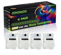20N0W00 Compatible for Lexmark Waste Toner Bottle with Chip C3224DW MC3224DWE MC3326DW C3326DW MC3324ADWE MC3326I C3426DW MC3324I MC3426ADW MC3224ADWE MC3326ADWE Printers (4 Pack Black)