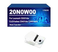 20N0W00 Waste Toner Box Compatible For Lexmark CS331dw CX331adwe CS431dw CX431adw Printer,20N0W00-1 Pack
