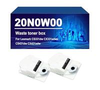 20N0W00 Waste Toner Box Compatible For Lexmark CS331dw CX331adwe CS431dw CX431adw Printer,20N0W00-2 pack