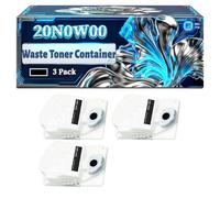 20N0W00 Waste Toner Container Compatible for Lexmark CS431dw CX431adw MC3224i MC3326i MC3426i Printers, With Chip Large Capacity 15000 Pages (3 Pack Black)
