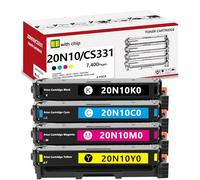 20N10 CS331 CX331 Toner Cartridge Replacement for Lexmark CX431, CS431 | CS331dw, CS431dw, CX331adwe, CX431adw CX331, CS331 Series Laser Printer Compatible with 20N10K0 20N10C0 20N10M0 20N10Y0