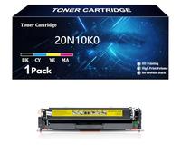20N10K0 20N10C0 20N10M0 20N10Y0 Toner Cartridge with chip Replacement Compatible for Lexmark CS331DW CS431DW CX331ADWE CX431ADW Laser Printer All-in-One,Y-1 Pack