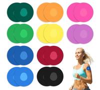 20Pack Dexcom G7 Patches Covers, Waterproof Adhesive Patches Compatible with Dexcom G7 Sensor Covers, 10-12 Days Breathable CGM Sensor Patch Without Hole, Glucose Monitor Patch Multi-Colored