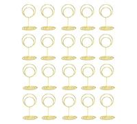 20pack/lot Elegant Double Circle Photo Holder Not Easily Deformed Or Broken Smooth And Smooth Veneer Wont Scratch Hands.
