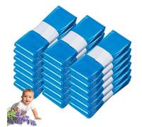 20Pack Nappy Bin Refills 4.5m Diaper Bin Pail Disposal Bags Nappy Bin Refill Bags Compatible with Tommee Tippee, Twist & Click, Angelcare, Spross Smellproof Leak-Resistant