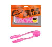 20pack Soft Fishing Lures Realistic Design Materials High Elasticities for Black Pit Rivers Lake