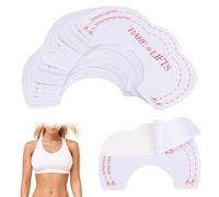 20Pairs Of Breast Lifting Tape, Adhesive Breast Lift Pads Push Up Enhance Cleavage Bra Extender Boob Tape Shaper Clear Boob Lift Pasties Bust Invisible Chest Sticker Sexy Bare Breast Lift for Women