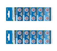 20pc/10pc High Capacity LR44 AG13 Button Cell Batteries For Lasting Electronic Devices Use Power Supply Battery