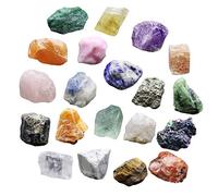20pc Chakra Stones Healing Crystals Set,Gemstones Chakra Stone Healing Balancing Kit for Collectors,Crystal & Reiki Healers and Yoga Practioner
