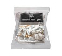 20pc Cosy Cashmere Scented Tea Light Candles Long Burning Fragranced Nightlights