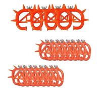 20PC Cow Nose Ring Farm Livestock Animal Weaner Red Plastic Weaning Tool for Calf Cattle Prevent Su Edition 0617