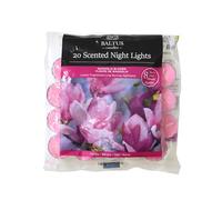 20pc Scented Tealights Night Candle Magnolia Blooms 8hrs Burning Time by Baltus